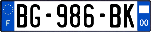 BG-986-BK