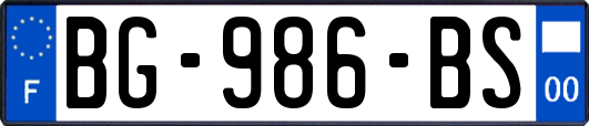 BG-986-BS