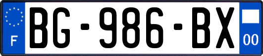 BG-986-BX