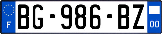 BG-986-BZ