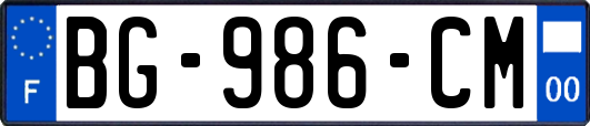 BG-986-CM