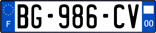 BG-986-CV