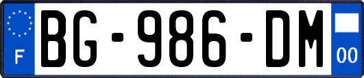 BG-986-DM