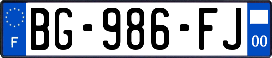 BG-986-FJ