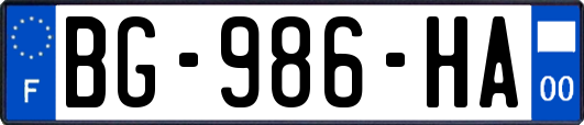 BG-986-HA