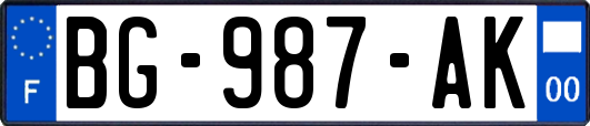 BG-987-AK