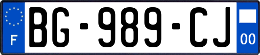 BG-989-CJ