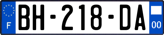 BH-218-DA