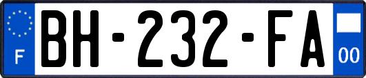 BH-232-FA