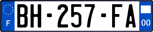 BH-257-FA