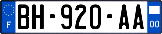 BH-920-AA