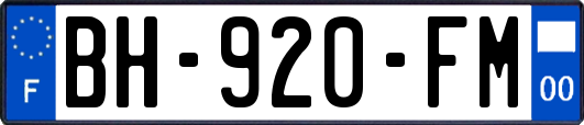 BH-920-FM