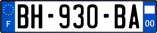 BH-930-BA