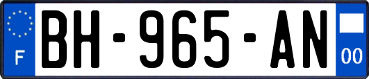 BH-965-AN