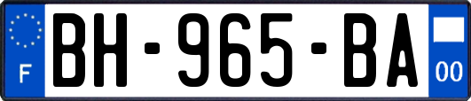 BH-965-BA