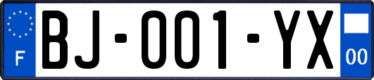 BJ-001-YX