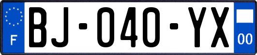 BJ-040-YX