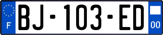 BJ-103-ED