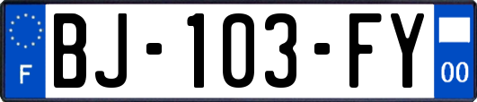 BJ-103-FY