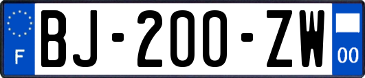 BJ-200-ZW