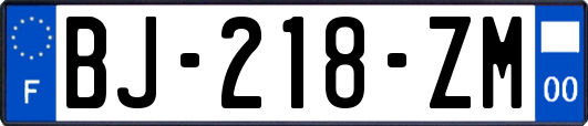 BJ-218-ZM