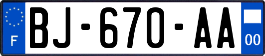 BJ-670-AA