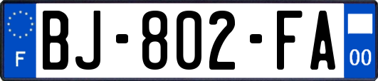 BJ-802-FA