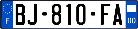 BJ-810-FA