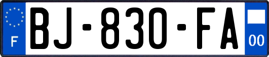 BJ-830-FA