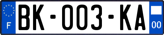 BK-003-KA