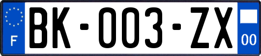 BK-003-ZX