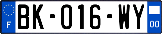 BK-016-WY