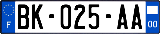 BK-025-AA