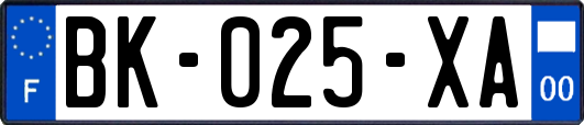 BK-025-XA