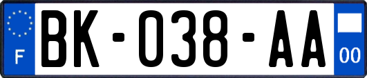 BK-038-AA