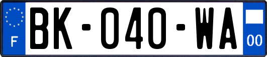 BK-040-WA