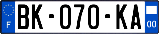 BK-070-KA