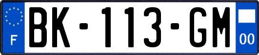 BK-113-GM