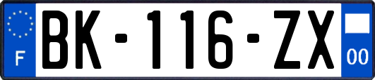 BK-116-ZX