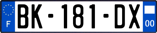 BK-181-DX