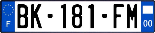 BK-181-FM