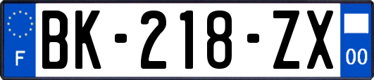 BK-218-ZX