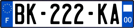 BK-222-KA