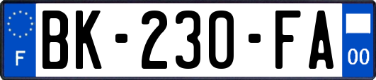 BK-230-FA