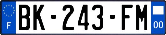 BK-243-FM