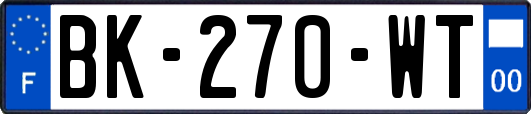 BK-270-WT