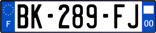 BK-289-FJ