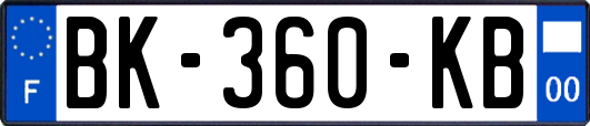 BK-360-KB