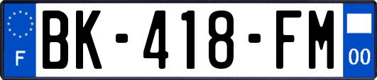 BK-418-FM