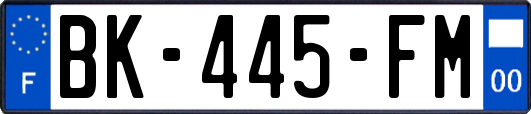 BK-445-FM